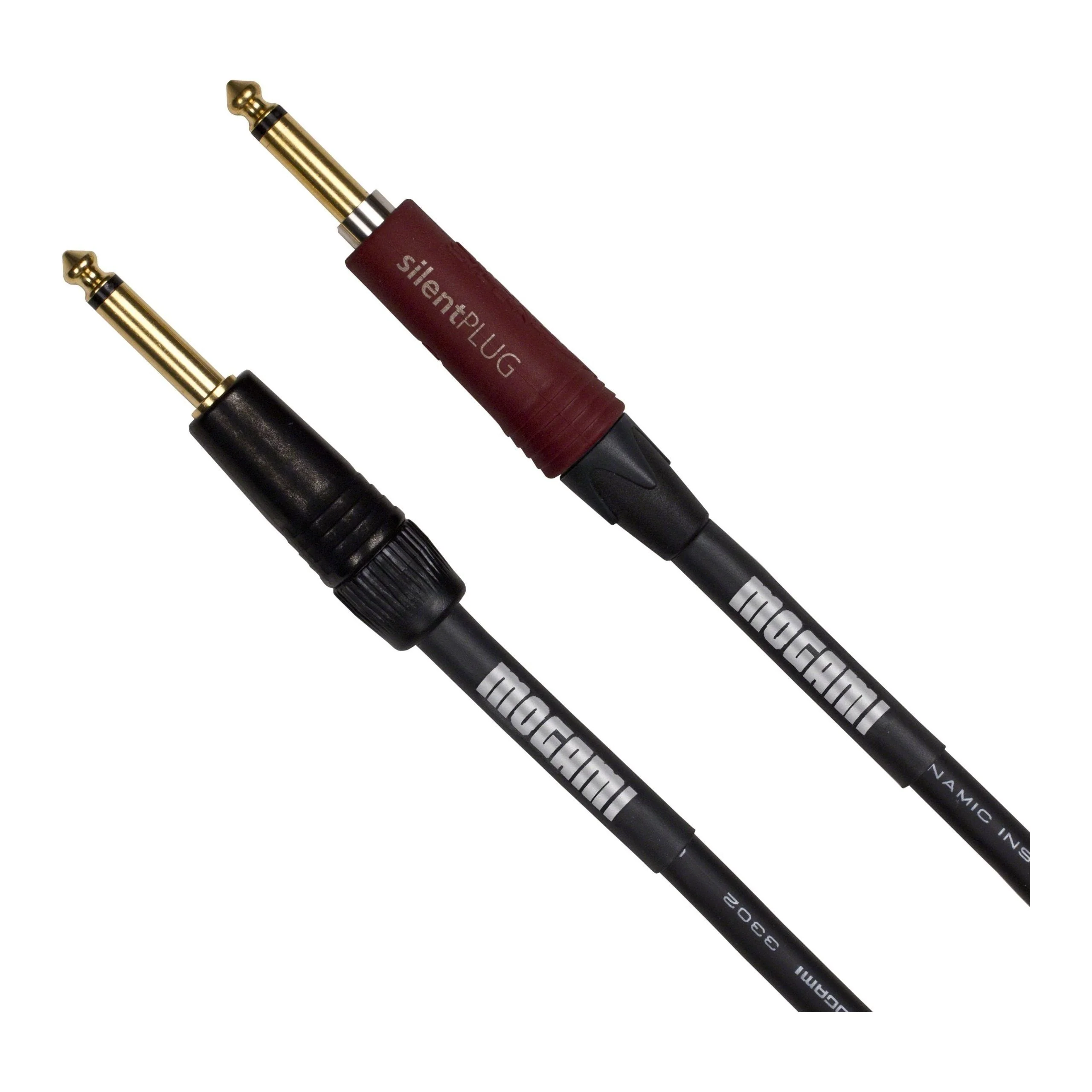 Mogami Platinum Guitar 12, Straight to Straight with Quiet Plug 12 feet - Image 7