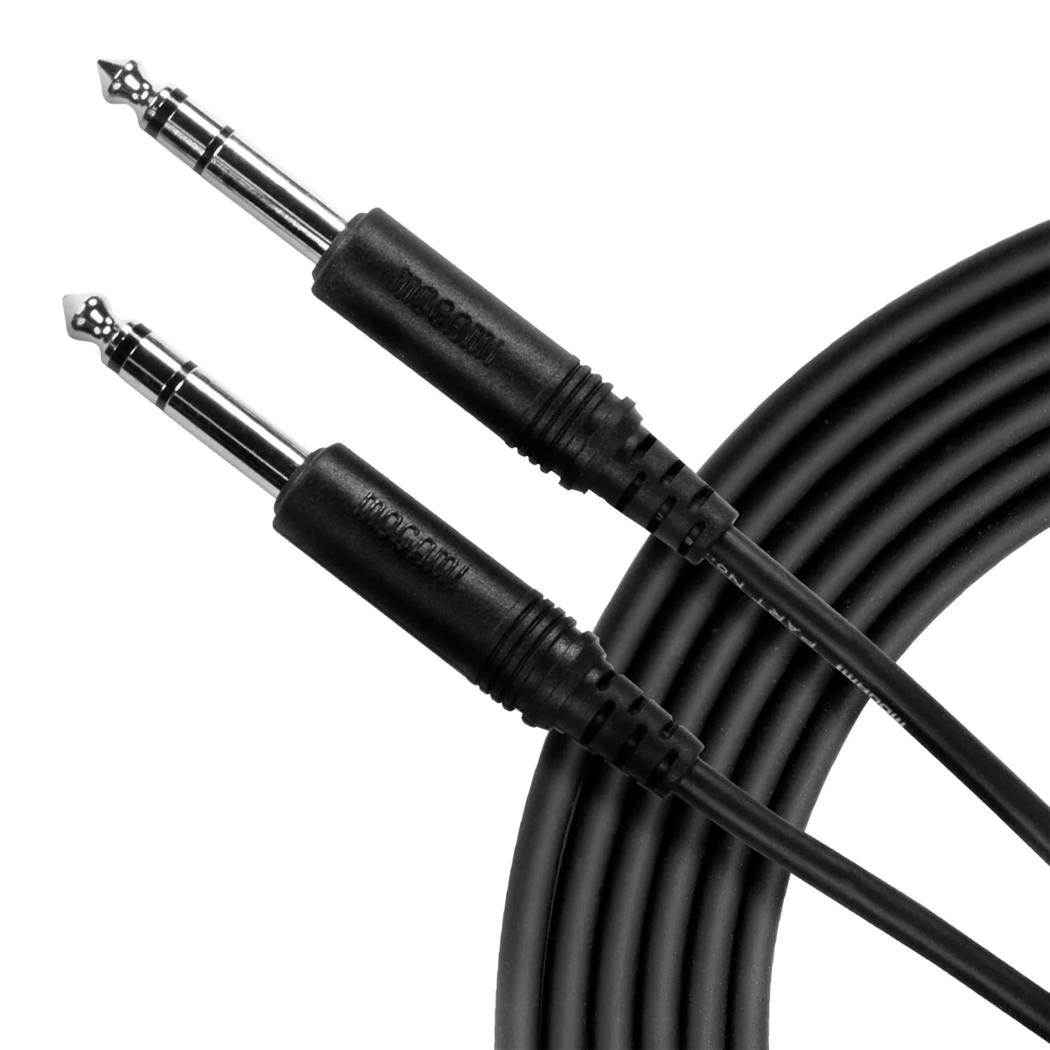 Mogami Pure Patch PP-01 Professional Audio Cable, Unbalanced 1/4" TS Male Plugs, Nickel Contacts, Straight Connectors - Image 7