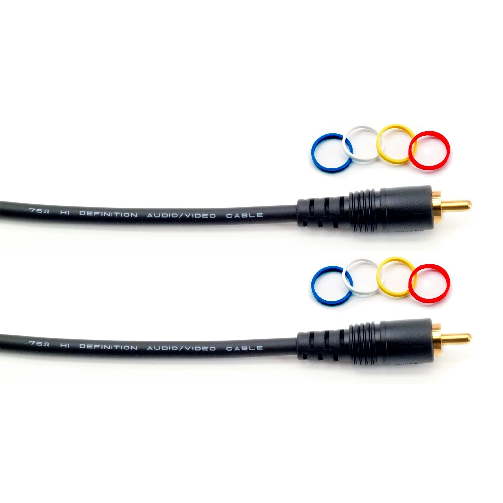 Mogami Pure Patch RR-20 Professional Audio/Video Cable, Mono RCA Male Plugs, Gold Contacts, Straight Connectors, 20 Foot - Image 2