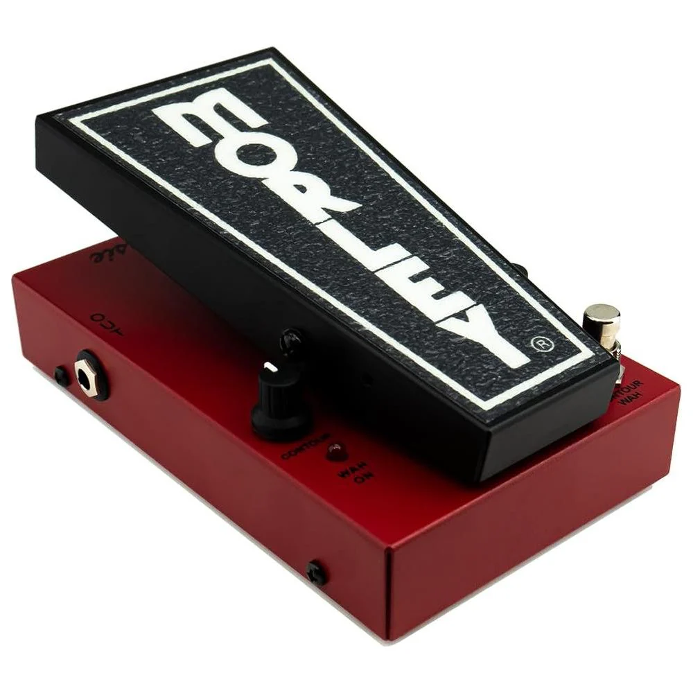 Morley 20/20 Bad Horsie Wah Pedal Bundle with 2x Strukture S6P48 Woven Right Angle Patch Cables, 12x Guitar Picks and Liquid Audio Polishing Cloth - Image 4