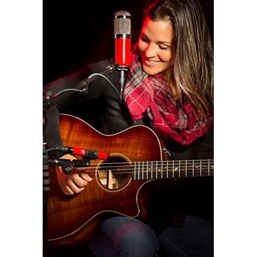 MXL 550/551R Microphone Ensemble with 550 Large Diaphragm and 551R Instrument Microphone - Red - Image 3