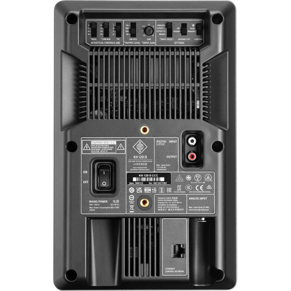 Neumann KH 120 II DSP Powered Studio Monitor - Anthracite - Image 4