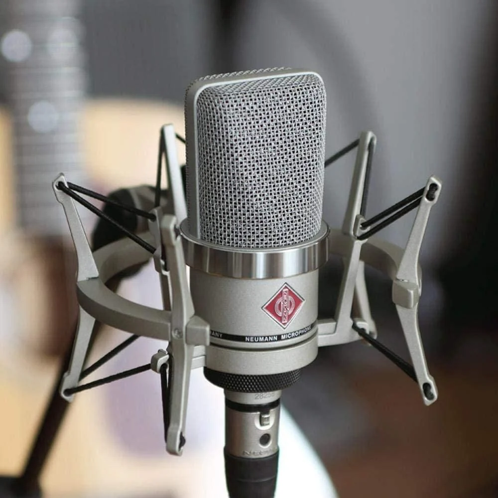 Neumann TLM 102 Cardioid Condenser Microphone Studio Set (Nickel) - Image 3