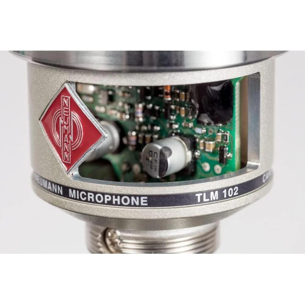Neumann TLM 102 Cardioid Condenser Microphone Studio Set (Nickel) - Image 6