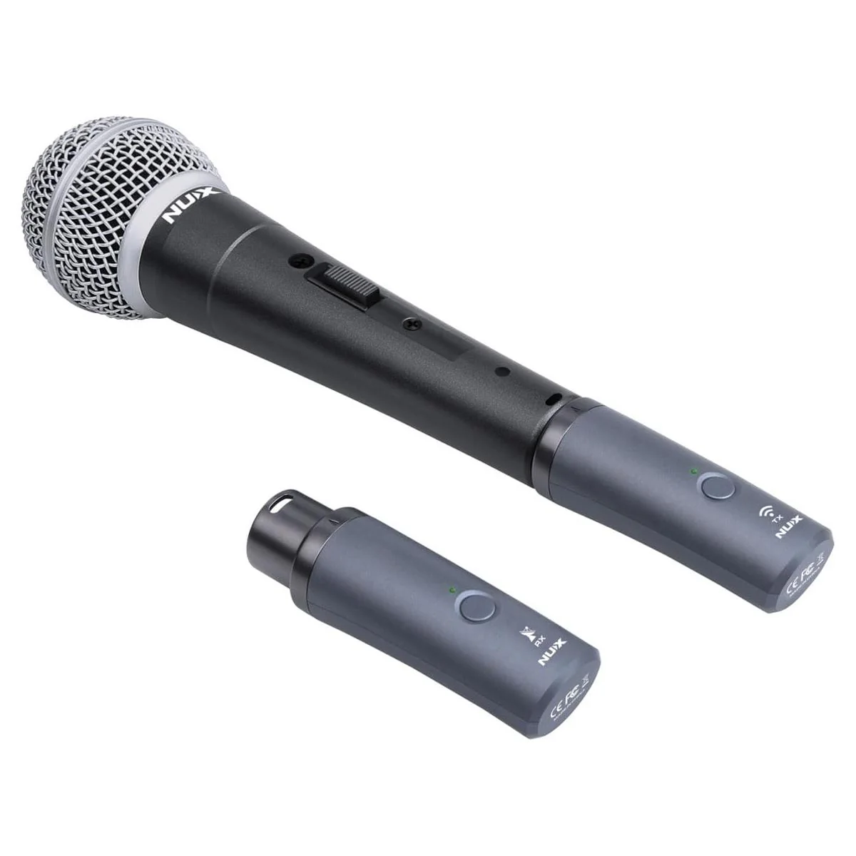 NUX B-3RC Microphone Wireless System with Charging Case, Microphone Bundle, 2.4GHz 24-bit/44.1kHz Audio Quality, - Image 3