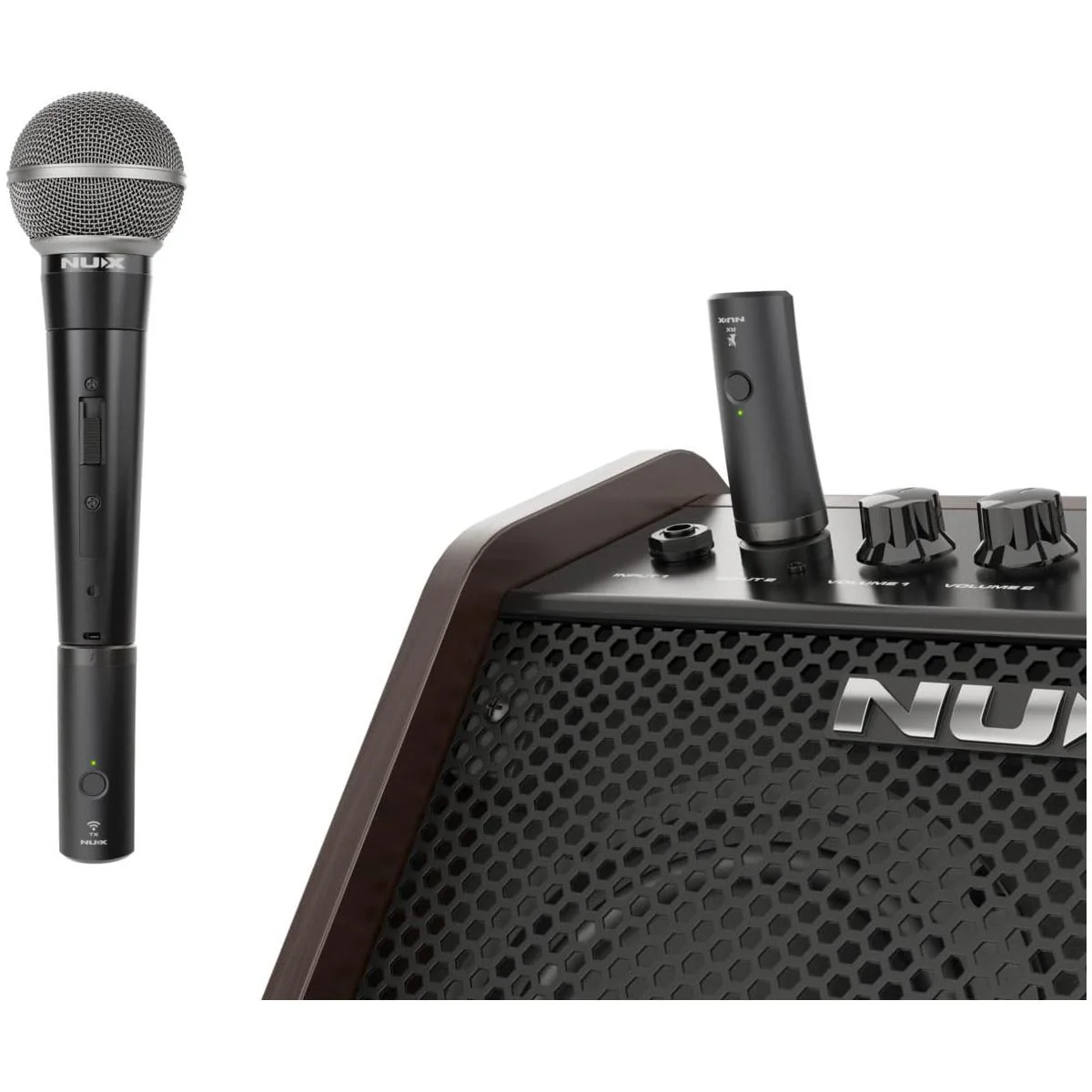 NUX B-3RC Microphone Wireless System with Charging Case, Microphone Bundle, 2.4GHz 24-bit/44.1kHz Audio Quality, - Image 6