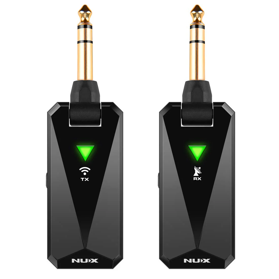 NUX B-5RC Wireless Guitar System for Most of Types of Guitar with Active or Passive Pickup, Charging Case Included,Auto Match,Mute Function,Guitar Wireless Transmitter and Receiver, 2.4GHz (Black-N) - Image 4