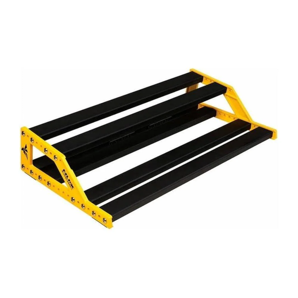 NUX NPB-M Bumblebee Medium Pedalboard Bundle w/ 12x Picks and Liquid Audio Polishing Cloth - Image 2