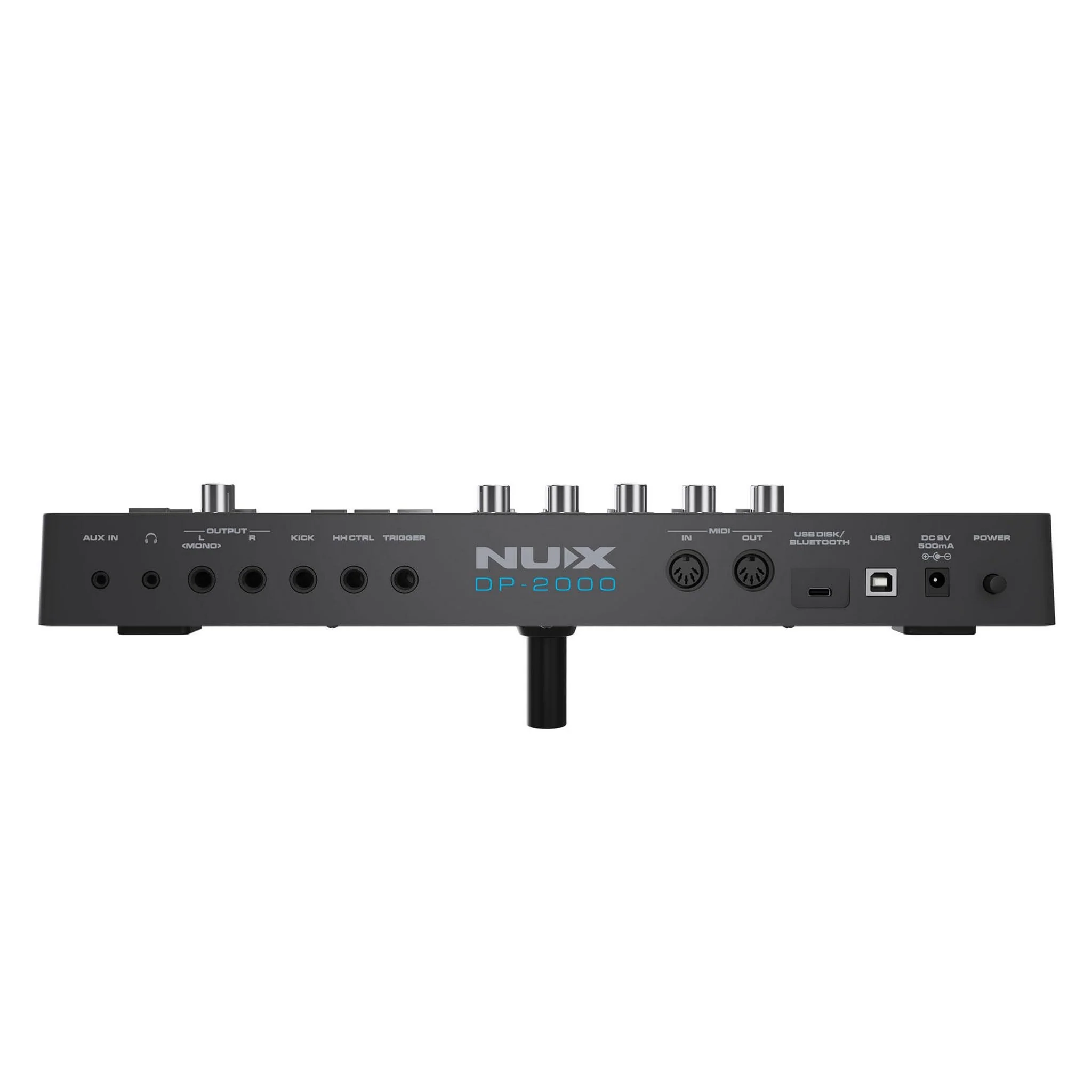 NUX DP-2000 8-Velocity Sensitive Independent Strike Percussion Pad with LED Lights, UI Interactive Interface, Six On-Board Effects, and Wavimport Function - Image 4