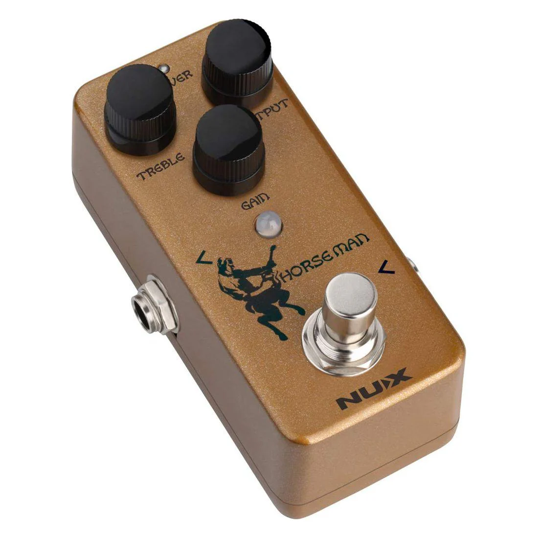 NUX Horseman Overdrive Guitar Effect Pedal with Gold and Silver modes - Image 2