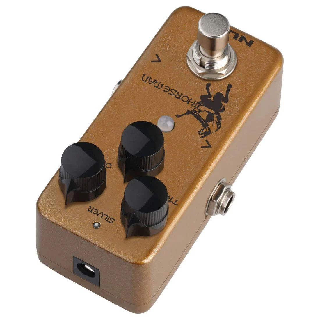 NUX Horseman Overdrive Guitar Effect Pedal with Gold and Silver modes - Image 4