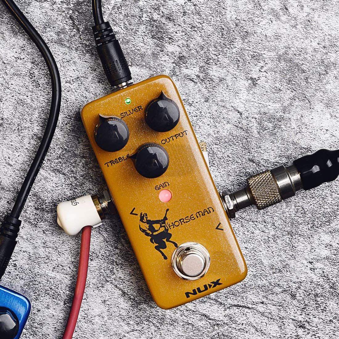 NUX Horseman Overdrive Guitar Effect Pedal with Gold and Silver modes - Image 5