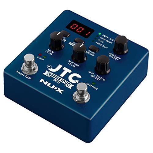 NUX JTC PRO Drum Loop PRO Dual Switch Looper Pedal 6 hours recording time 24-bit and 44.1 kHz sample rate - Image 7