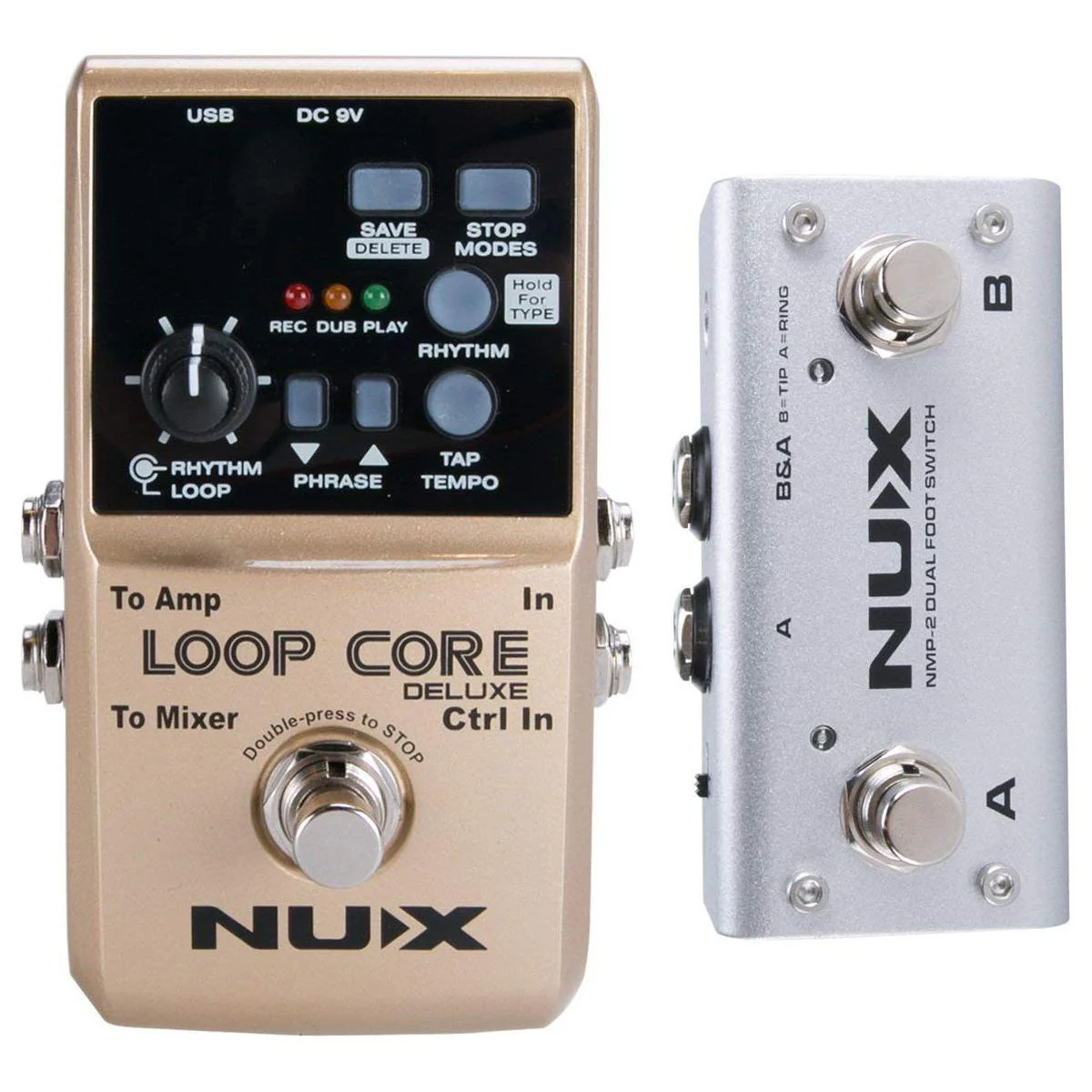 NUX Loop Core Deluxe 24-Bit Looper Pedal