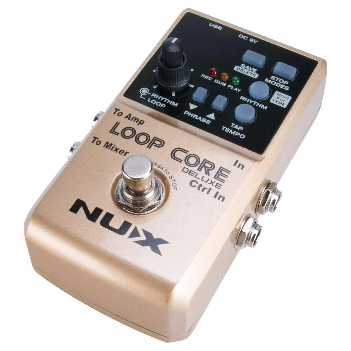 NUX Loop Core Deluxe 24-Bit Looper Pedal - Image 2