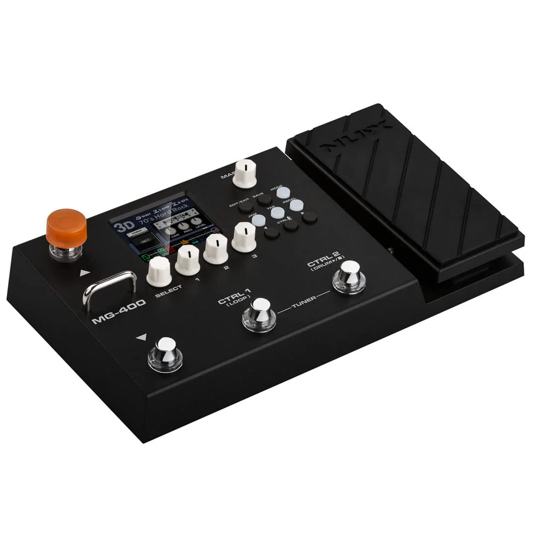 NUX MG-400 Multi Effects Pedal, Amp Modeling, 512 samples IR, 10 Independent Moveable Signal Blocks - Image 7