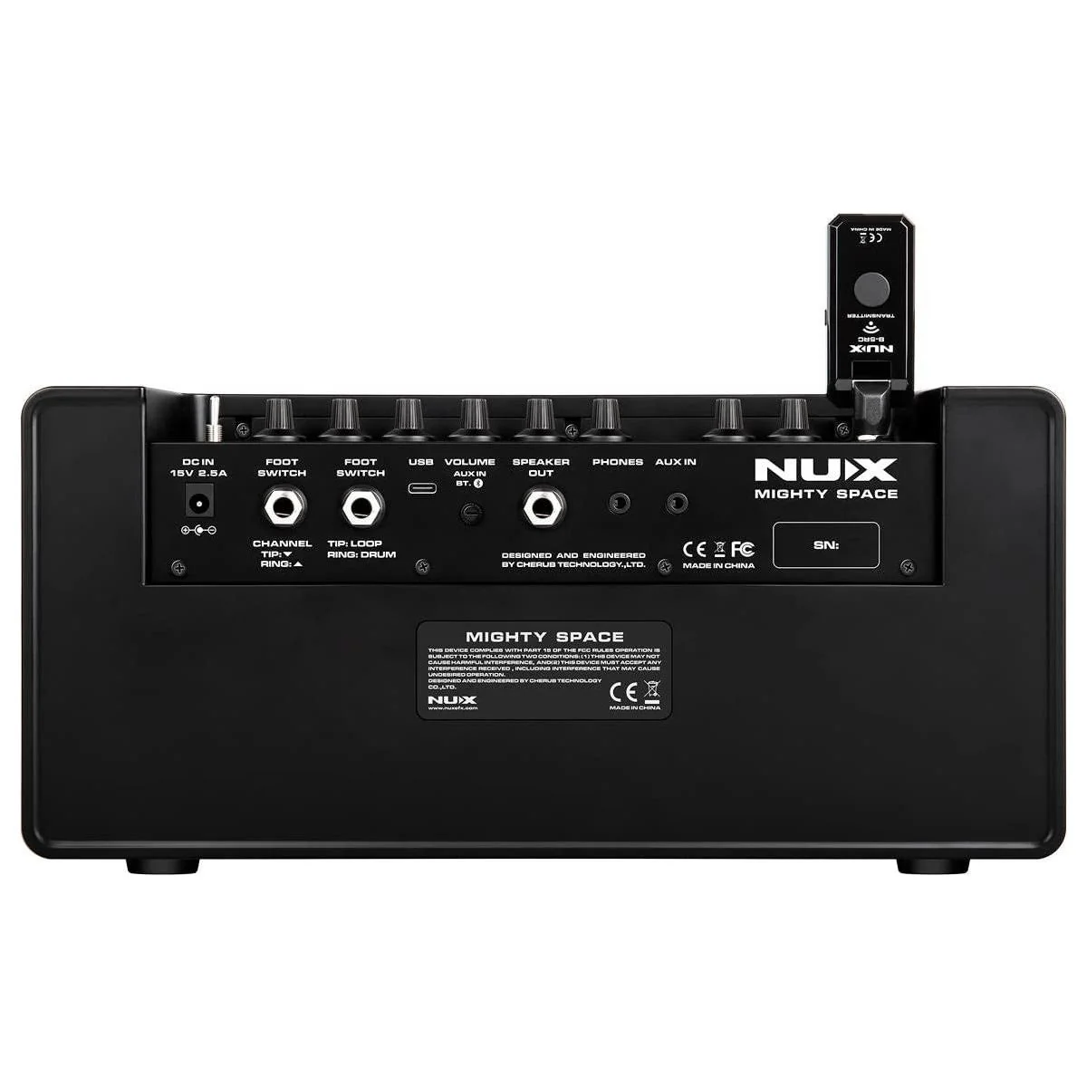NUX Mighty Space Wireless Modeling Guitar Amplifier 30W Portable Rechareable Guitar/Bass Amplifier - Image 2