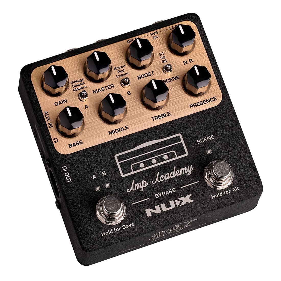 NUX NGS-6 Amp Academy Amp Modeler Guitar Pedal 1024 Samples IR, 3rd Party IR Loader - Image 3