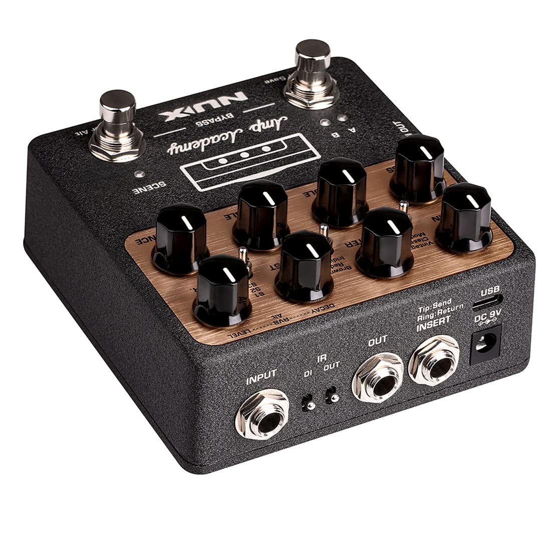 NUX NGS-6 Amp Academy Amp Modeler Guitar Pedal 1024 Samples IR, 3rd Party IR Loader - Image 5