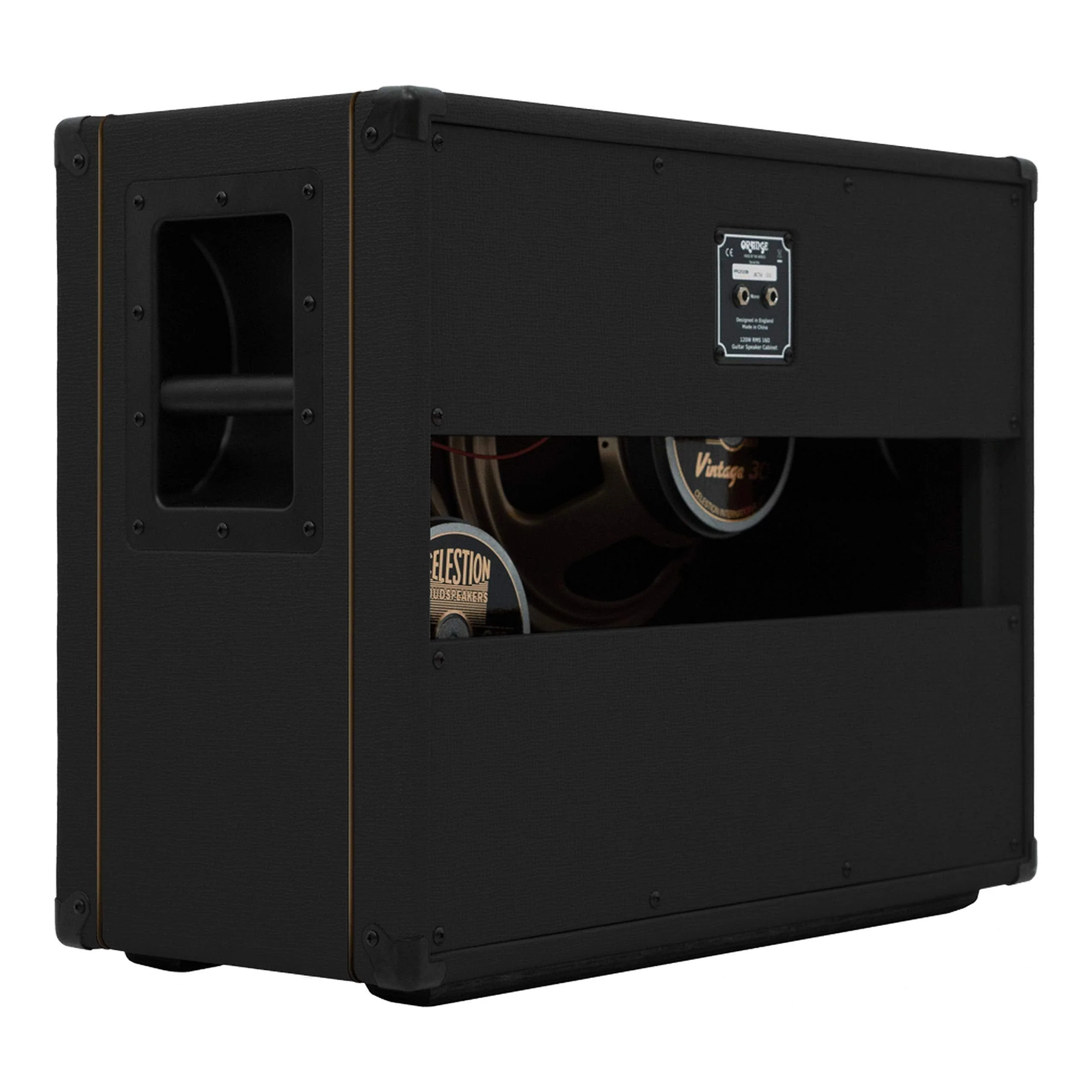 Orange PPC212-OB 2x12" 120-Watt Open Back Speaker Cabinet 16-ohm Black - Image 6