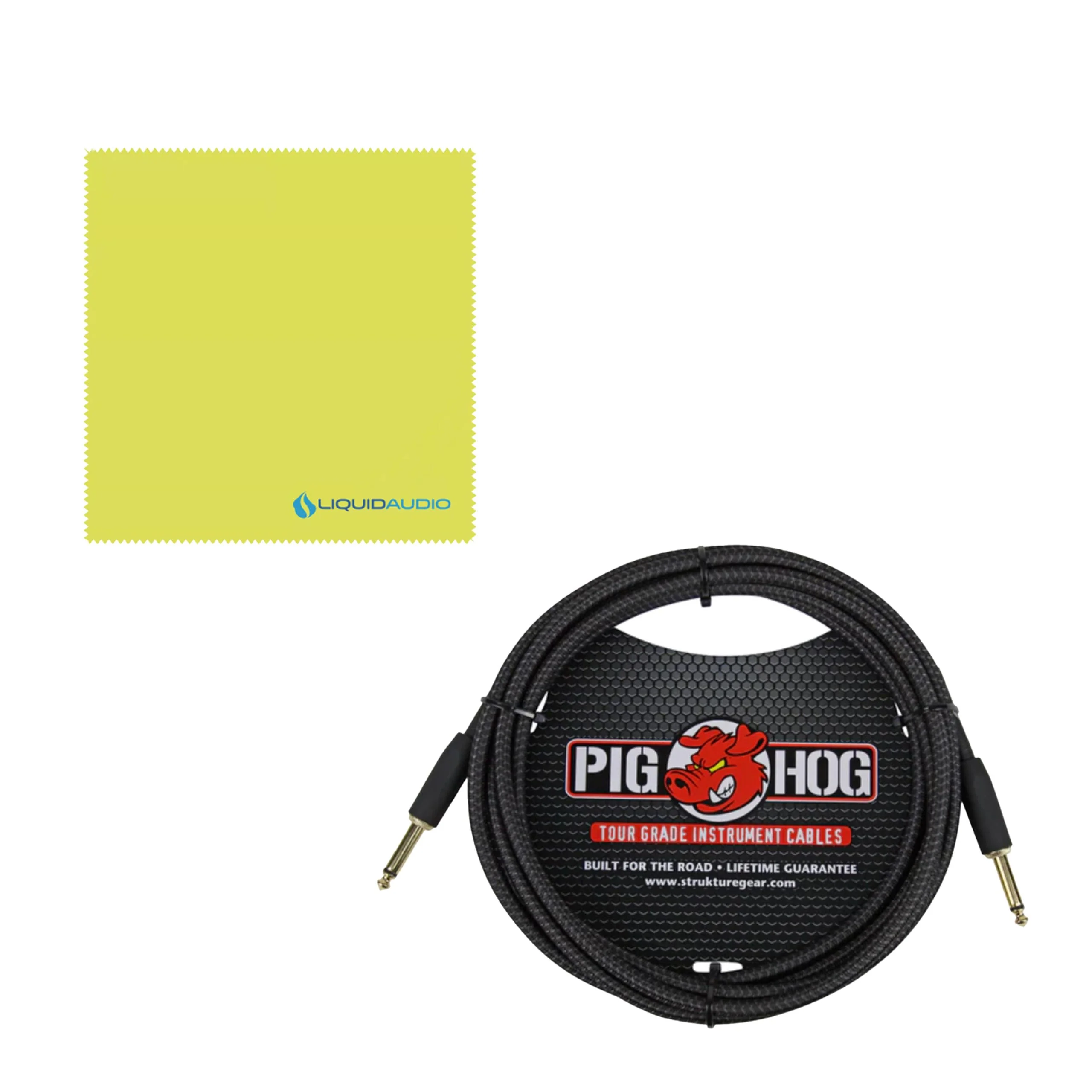 Orange Amps PPC108 1x8 Closed Back Speaker Cabinet (Orange) Bundle with 10ft Pig Hog "Black Woven" Instrument Cable and Instrument Polishing Cloth - Image 2
