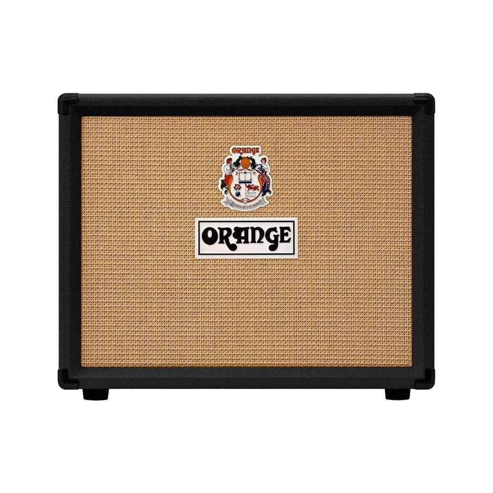 Orange Amps Super Crush 100 Black 100-watt Solid-State 1 x 12 Combo Bundle w/Orange FS1 Footswitch, Pig Hog Cable, Power Adapter and Liquid Audio Polishing Cloth - Image 2