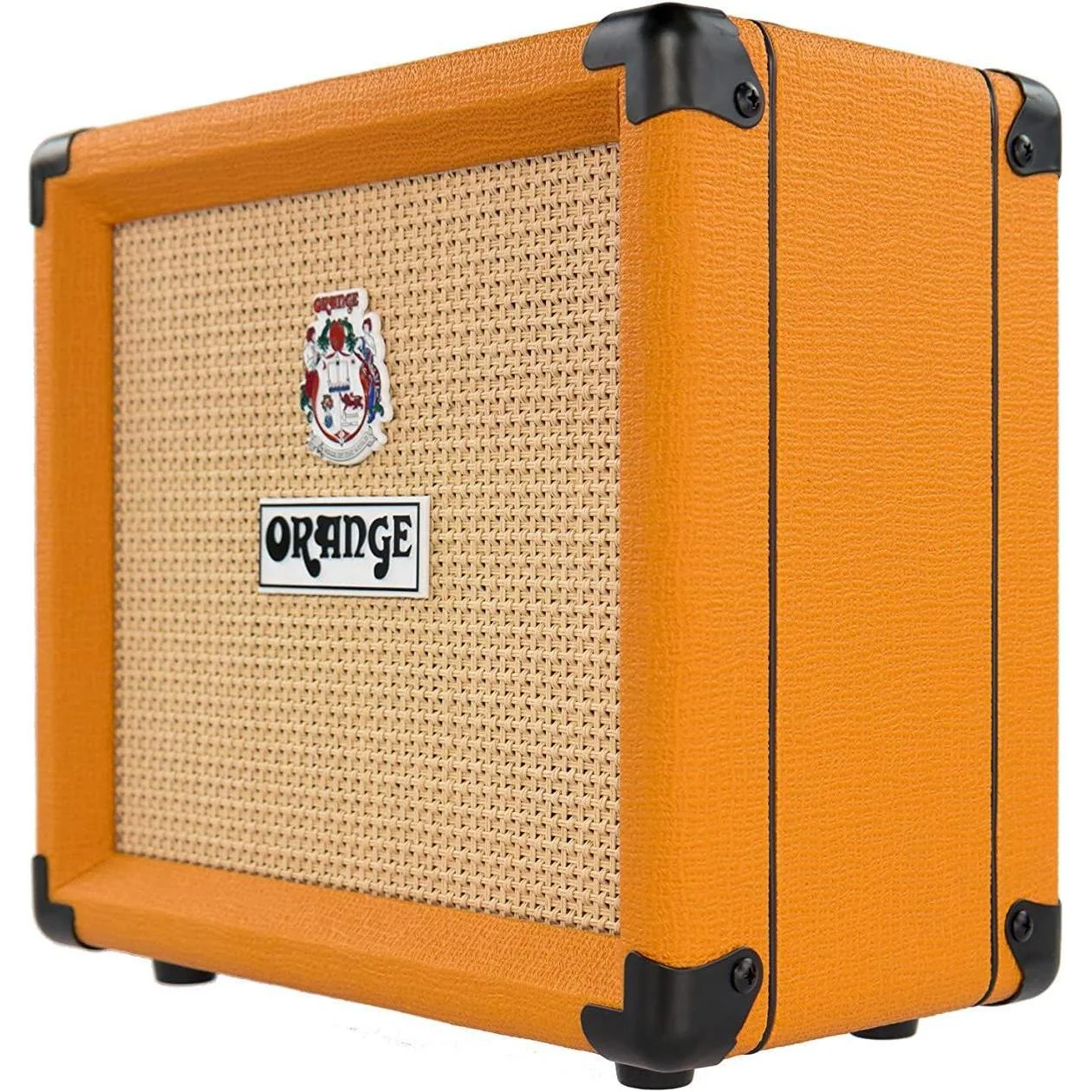 Orange Crush 12 12W 1x6 Guitar Combo Amp Bundle w/Pig Hog Woven Instrument Cable, Power Cable and Liquid Audio Polishing Cloth (3 Items) - Image 5