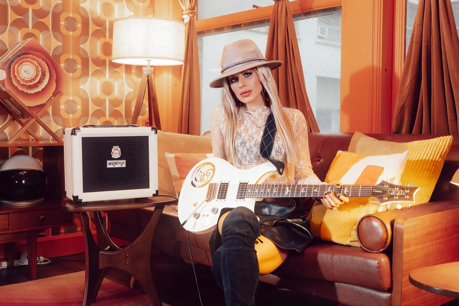 Orange Crush 20RT Orianthi Limited Edition 20 Watts, White - Image 2