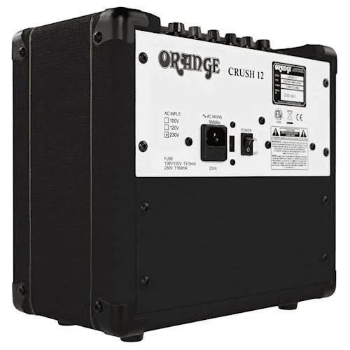 Orange Crush 35RT Guitar Combo Amplifier Bundle w/Pig Hog Black Instrument 10 Cable and Liquid Audio Polishing Cloth - Image 6