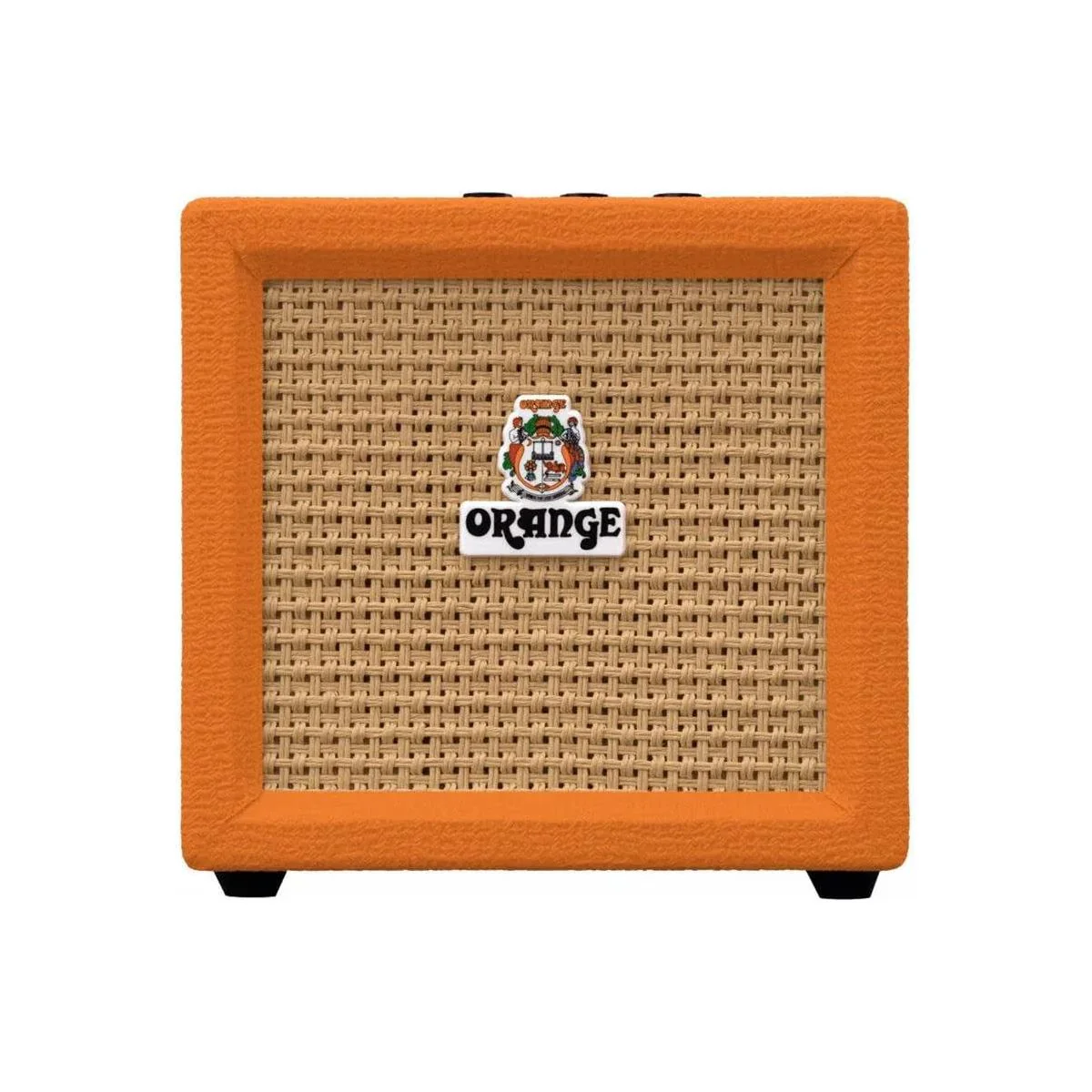 Orange Crush Amp Mini 3W Analogue Combo Battery Powered Amp Bundle with AC Power Adapter, 9V Battery & Polishing Cloth - Electric Bass Guitar Amp, Portable Practice Amp, Mini Speaker Amplifier - Image 8