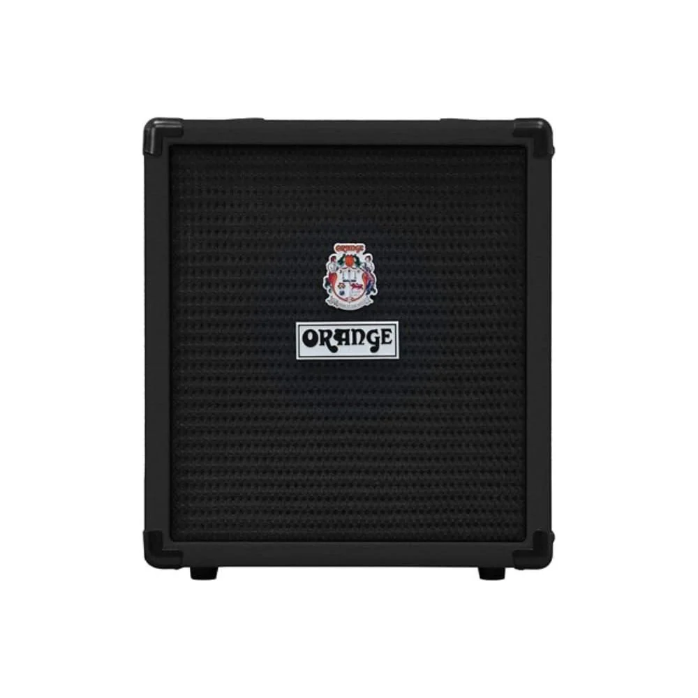 Orange Crush Bass 25 Black Guitar Combo Amp Bundle w/Pig Hog Black Woven Instrument Cable and Liquid Audio Polishing Cloth 1x8 25 Watts, 3 Band EQ & Integrated Chromatic Tuner - Image 8