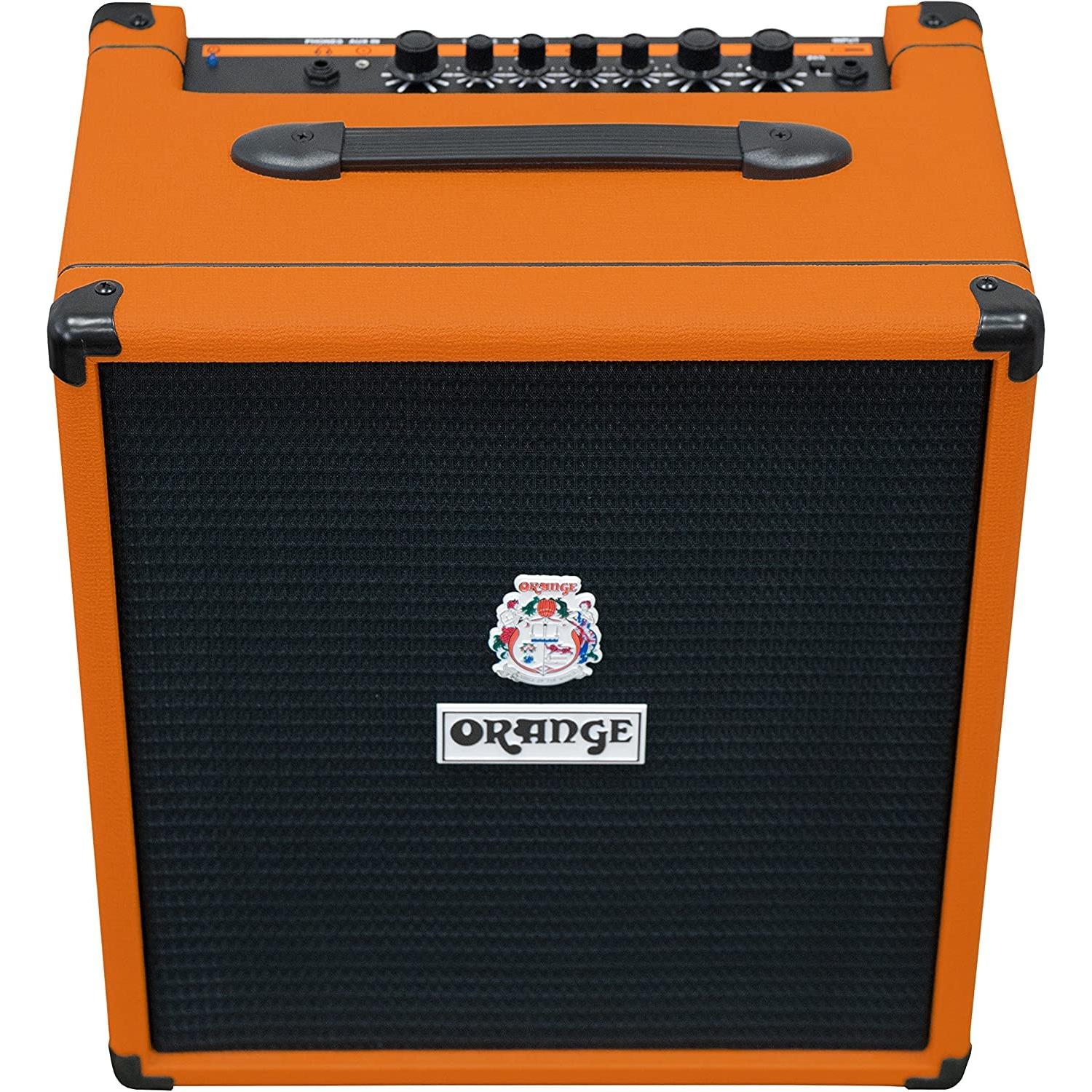 Orange Crush Bass 50-1x12 50-Watt Bass Combo Bundle w/Pig Hog 10' Instrument Cable, Power, 12x Guitar Picks, AC Adapter & Liquid Audio Polishing Cloth - Image 8