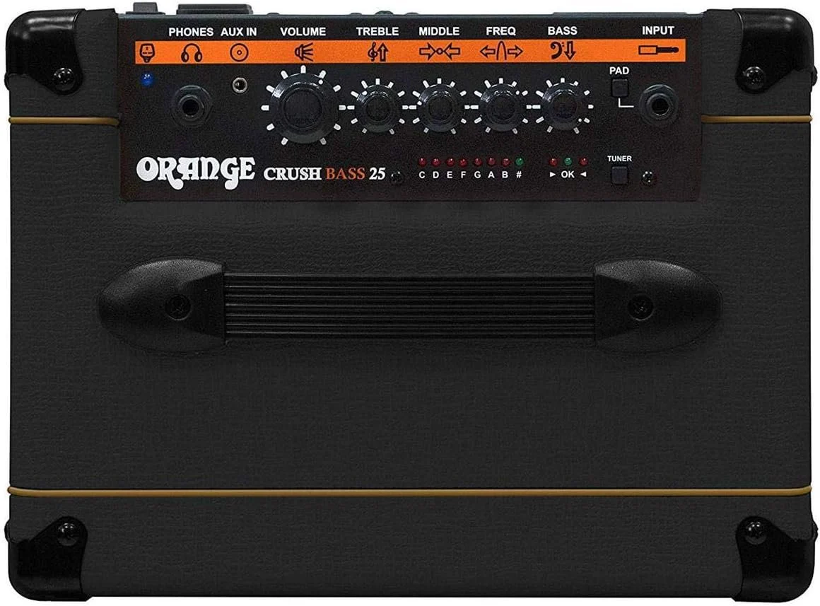 Orange Crush Bass 50 50W 12" Bass Guitar Amplifier and Speaker Combo, Black - Image 14