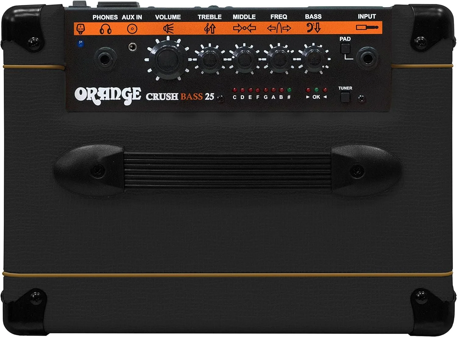 Orange Crush Bass 50 50W 12" Bass Guitar Amplifier and Speaker Combo, Black - Image 19