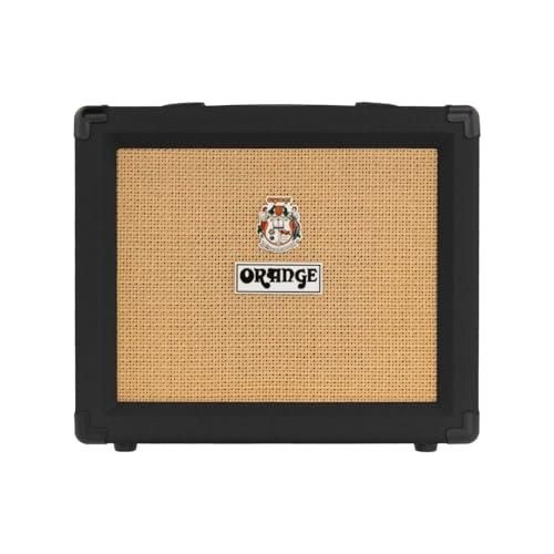 Orange Crush20 Black 20 Watt Guitar Amplifier Combo Bundle w/Pig Hog PCH10BK Black Woven Instrument Cable, 12X Guitar Picks and Liquid Audio Polishing Cloth - Image 2