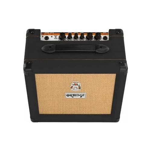 Orange Crush20 Black 20 Watt Guitar Amplifier Combo Bundle w/Pig Hog PCH10BK Black Woven Instrument Cable, 12X Guitar Picks and Liquid Audio Polishing Cloth - Image 4