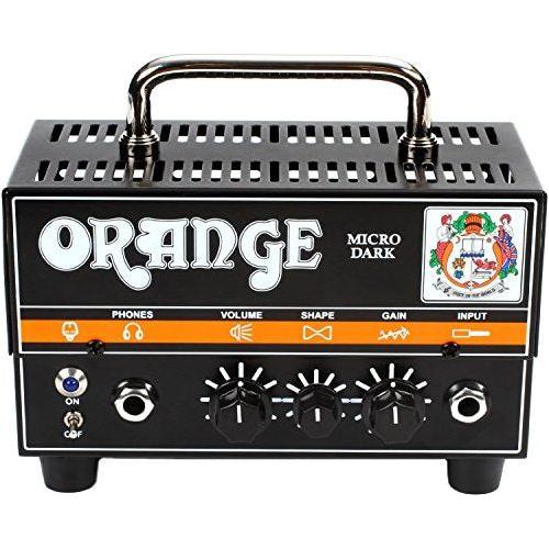 Orange Micro Dark Terror Hybrid Amp Head Mini Stack Combo w/ Cabinet and Speaker Cable bundle - Image 4