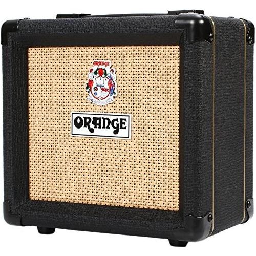 Orange Micro Dark Terror Hybrid Amp Head Mini Stack Combo w/ Cabinet and Speaker Cable bundle - Image 8