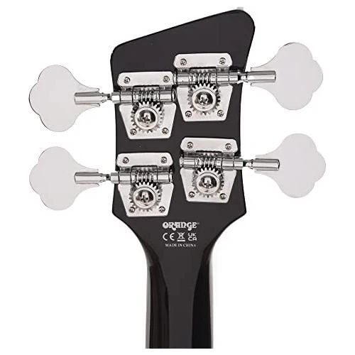 Orange O-Bass Electric Bass Guitar - Off-Black - Image 7