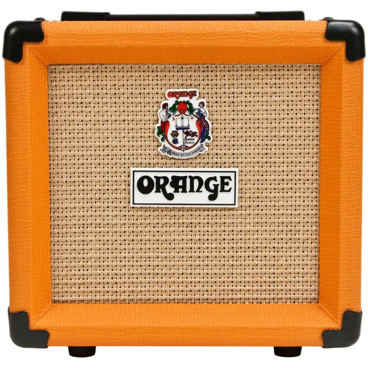 Orange PPC108 1x8” Closed-Back Speaker Cabinet Bundle with Orange MT20 Micro Terror Amp Head, Orange Woven Guitar Cable, Speaker Cable and Liquid Audio Polishing Cloth (5 Items) - Image 8