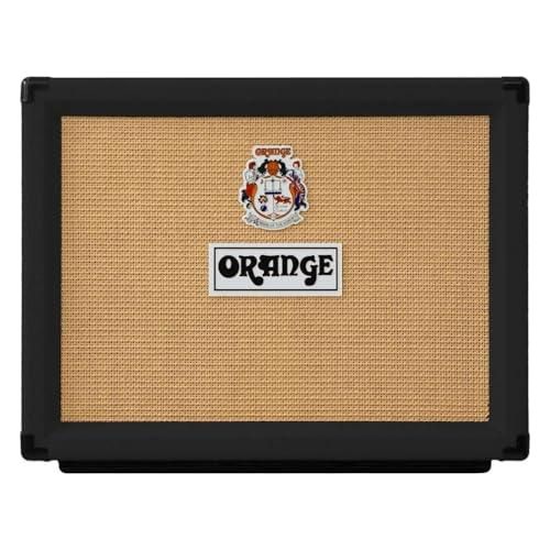 Orange Rocker 32 30W 2x10 Tube Guitar Combo Amplifier, Black Bundle w/Pig Hog Black Woven Instrument Cable, 12-Pack Guitar Picks & Liquid Audio Polishing Cloth - Image 4