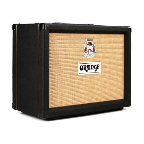 Orange Rocker 32 30W 2x10 Tube Guitar Combo Amplifier, Black Bundle w/Pig Hog Black Woven Instrument Cable, 12-Pack Guitar Picks & Liquid Audio Polishing Cloth - Image 5