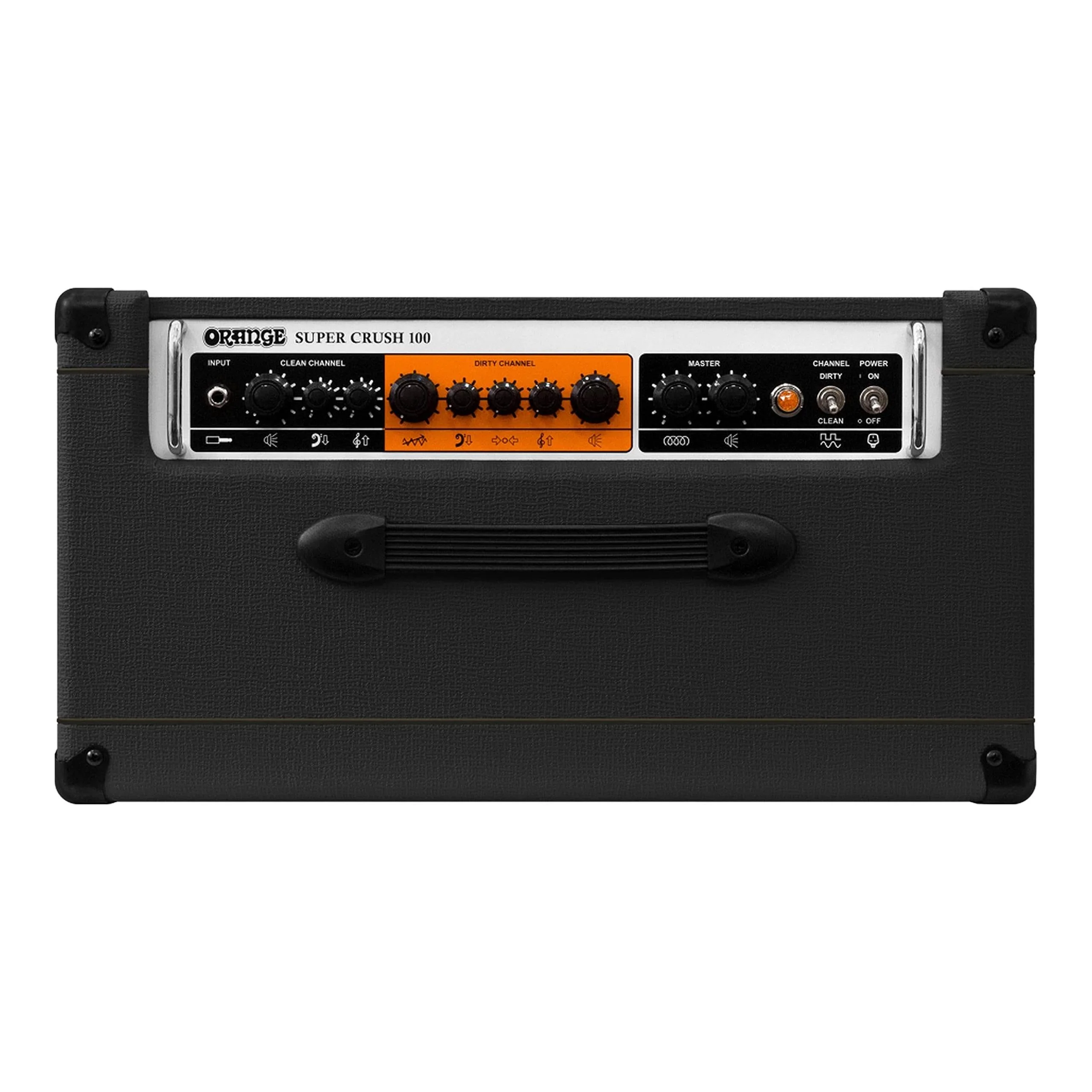 Orange Super Crush 100-100-watt Solid-state 1 x 12" Combo - Black - Image 3