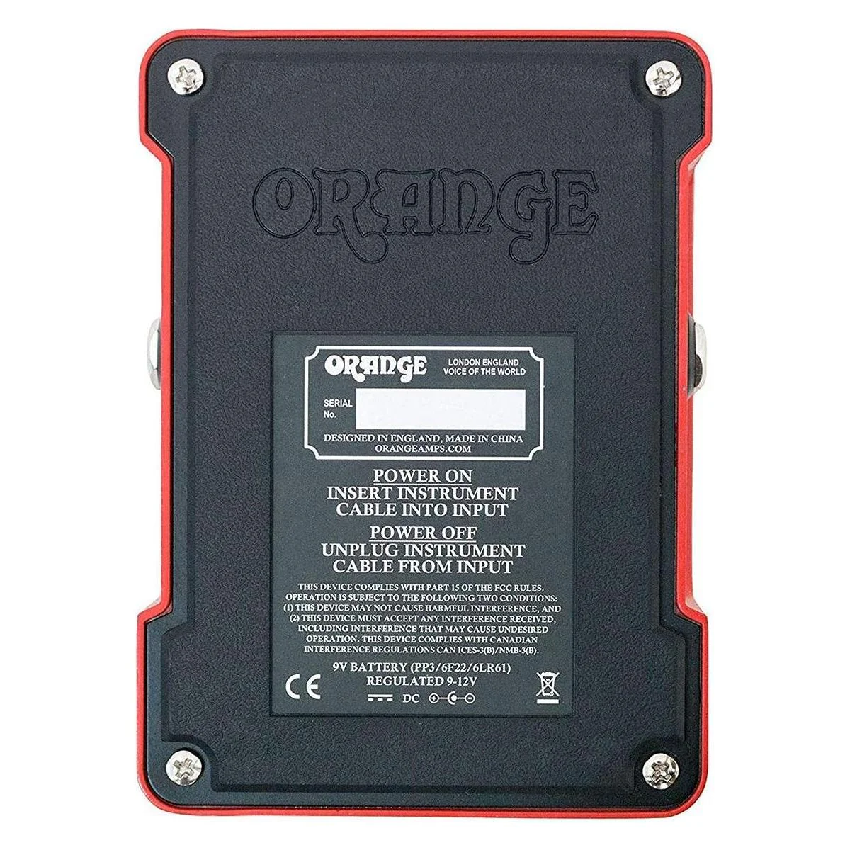 Orange Amplification Two Stroke Boost EQ Effect Pedal - Image 2