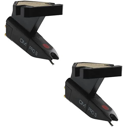 Ortofon OM Pro S DJ Cartridges (2 Pack) Bundle with Liquid Audio Polishing Cloth - Image 2