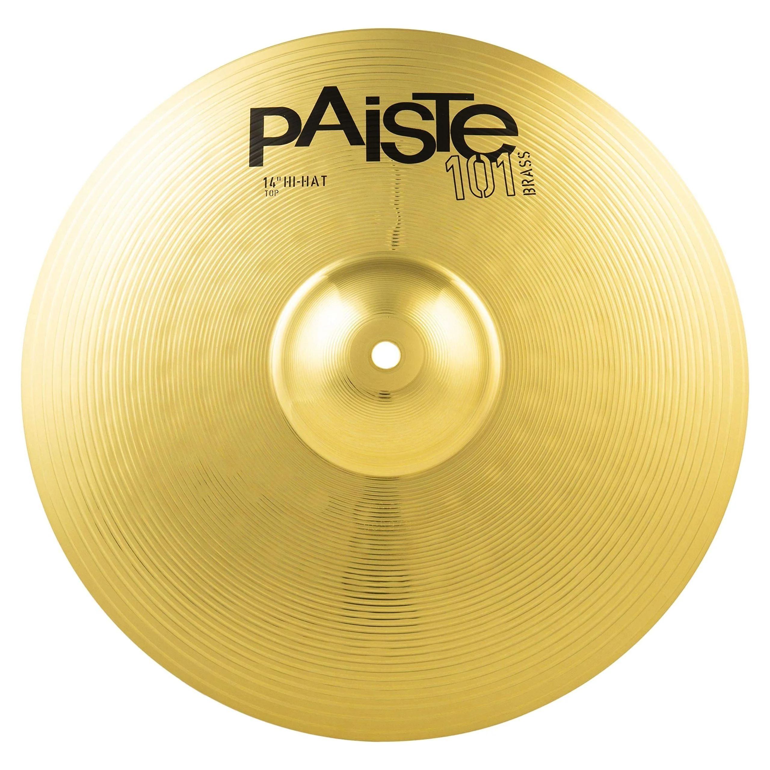 Paiste 14 inch 101 Brass Hi-hat Cymbals - Image 2
