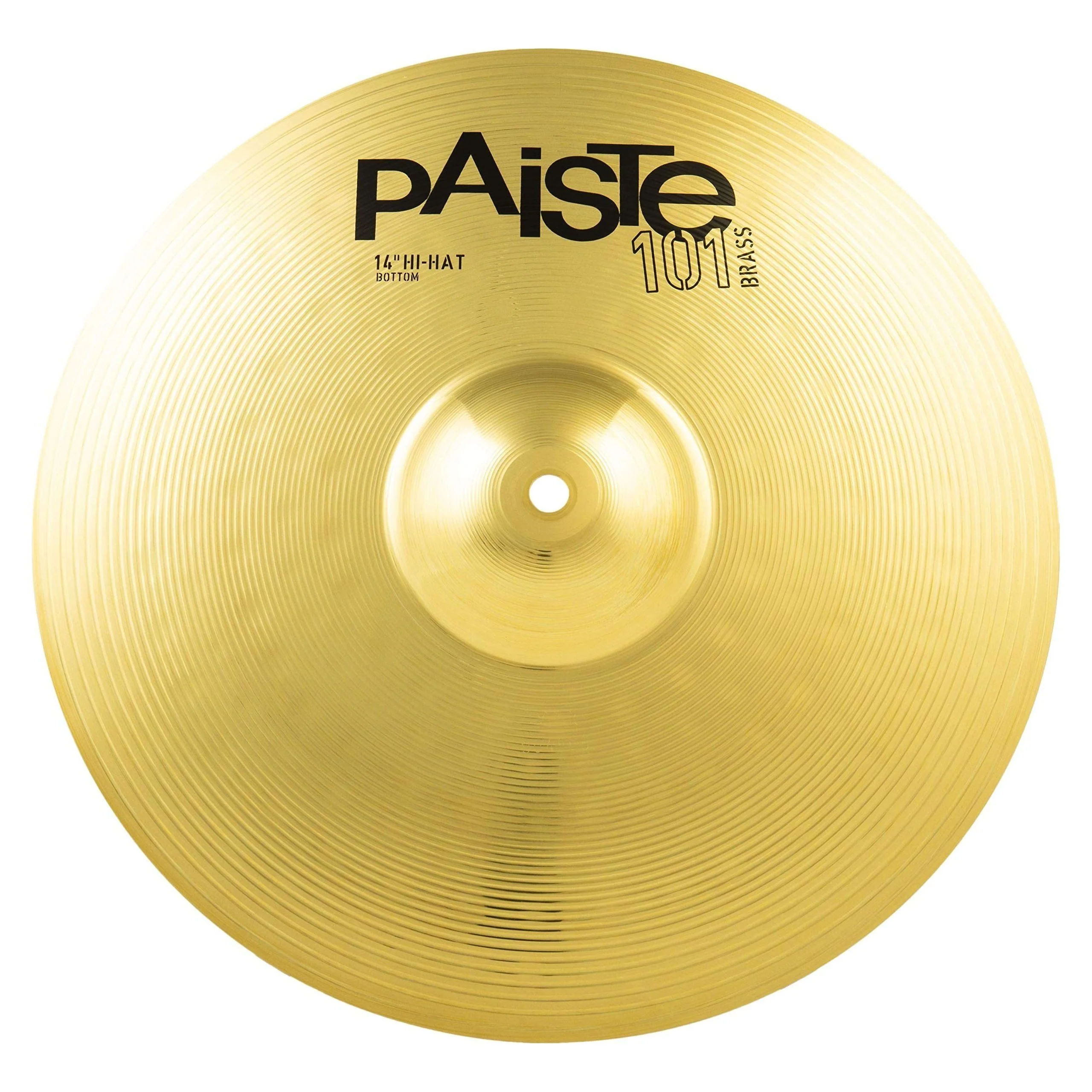 Paiste 14 inch 101 Brass Hi-hat Cymbals - Image 5