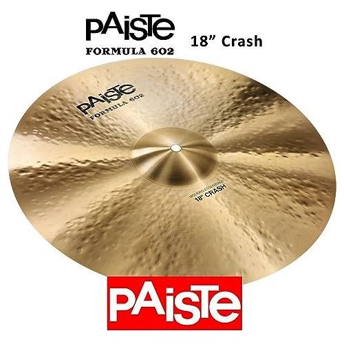 Paiste 18" Formula 602 Modern Essentials Crash Cymbal - Image 4