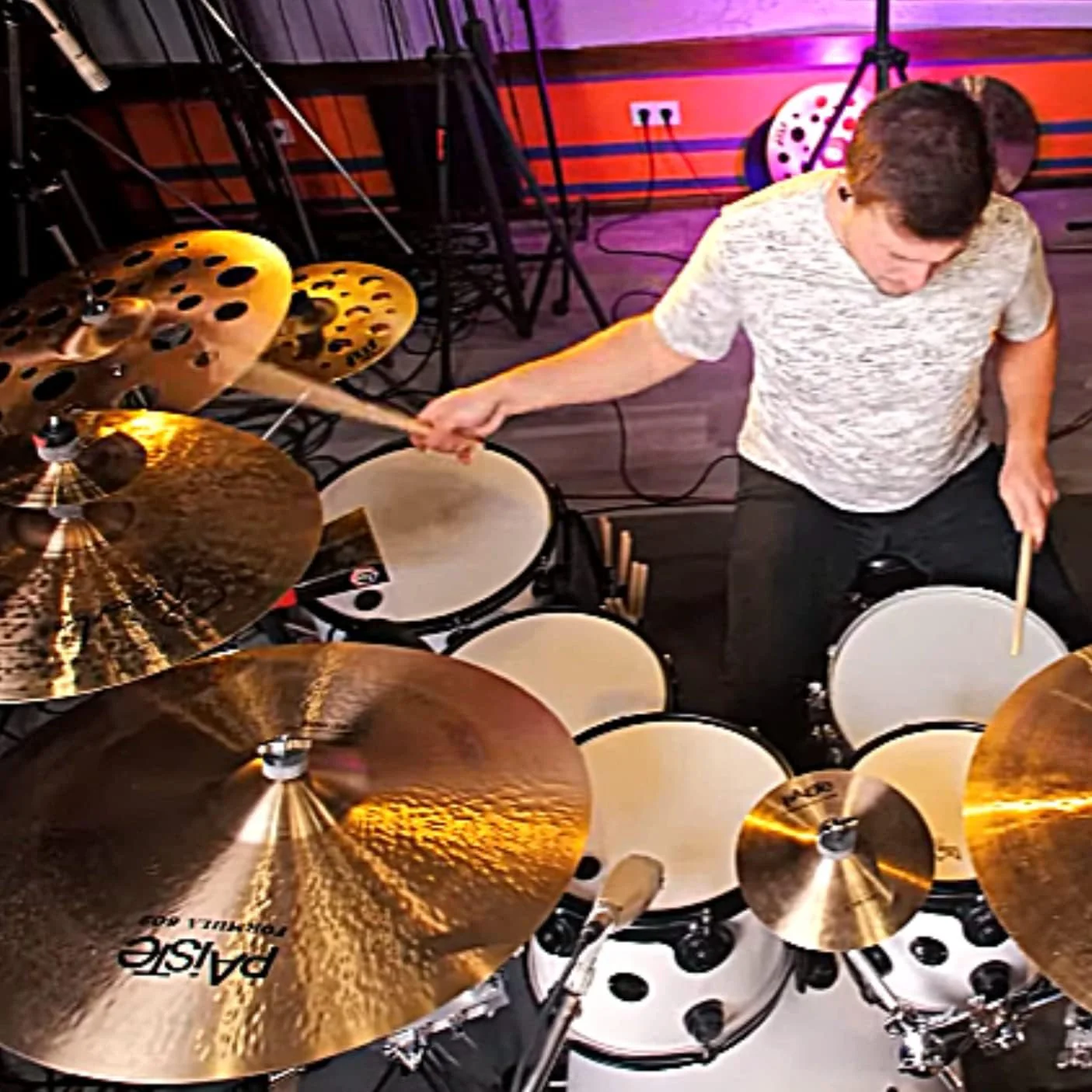 Paiste PST X Swiss Hi-Hat Cymbals 10" (pair) - Image 5