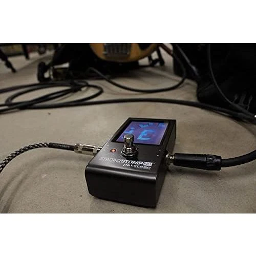Peterson Tuners SS-HD StroboStomp Bundle HD Guitar & Bass Pedal w/ 12x Picks & Liquid Audio Polishing Cloth True Strobe 0.1 Cent Accuracy - Image 6